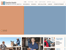 Tablet Screenshot of feedlothealth.com